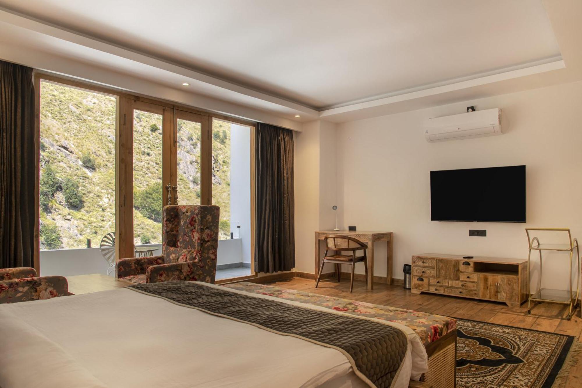 Echor Palm Bliss Riverside Resort & Spa Kasol Luaran gambar
