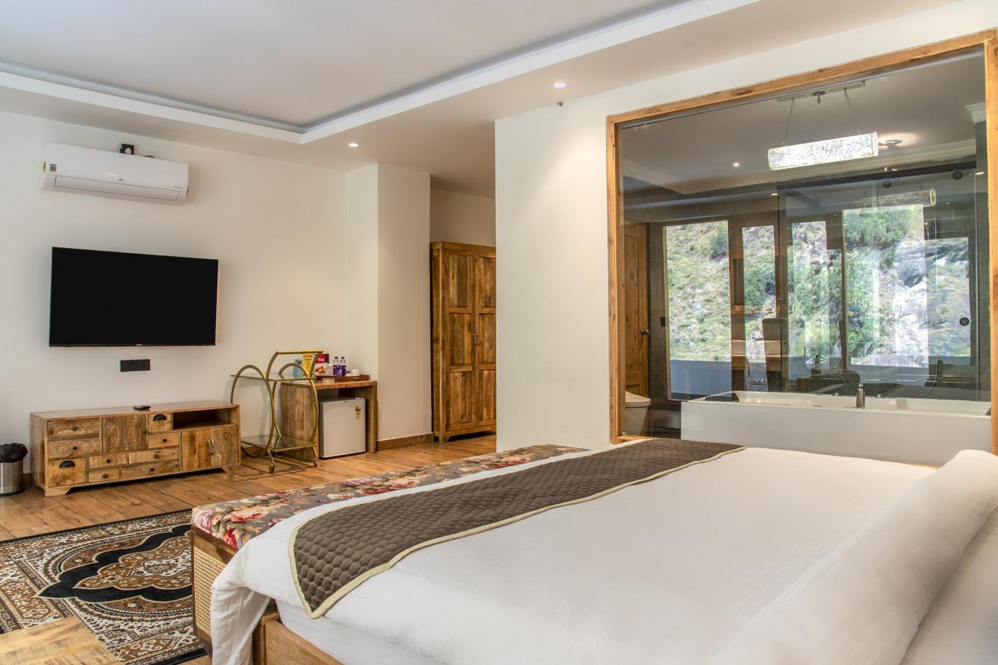 Echor Palm Bliss Riverside Resort & Spa Kasol Luaran gambar