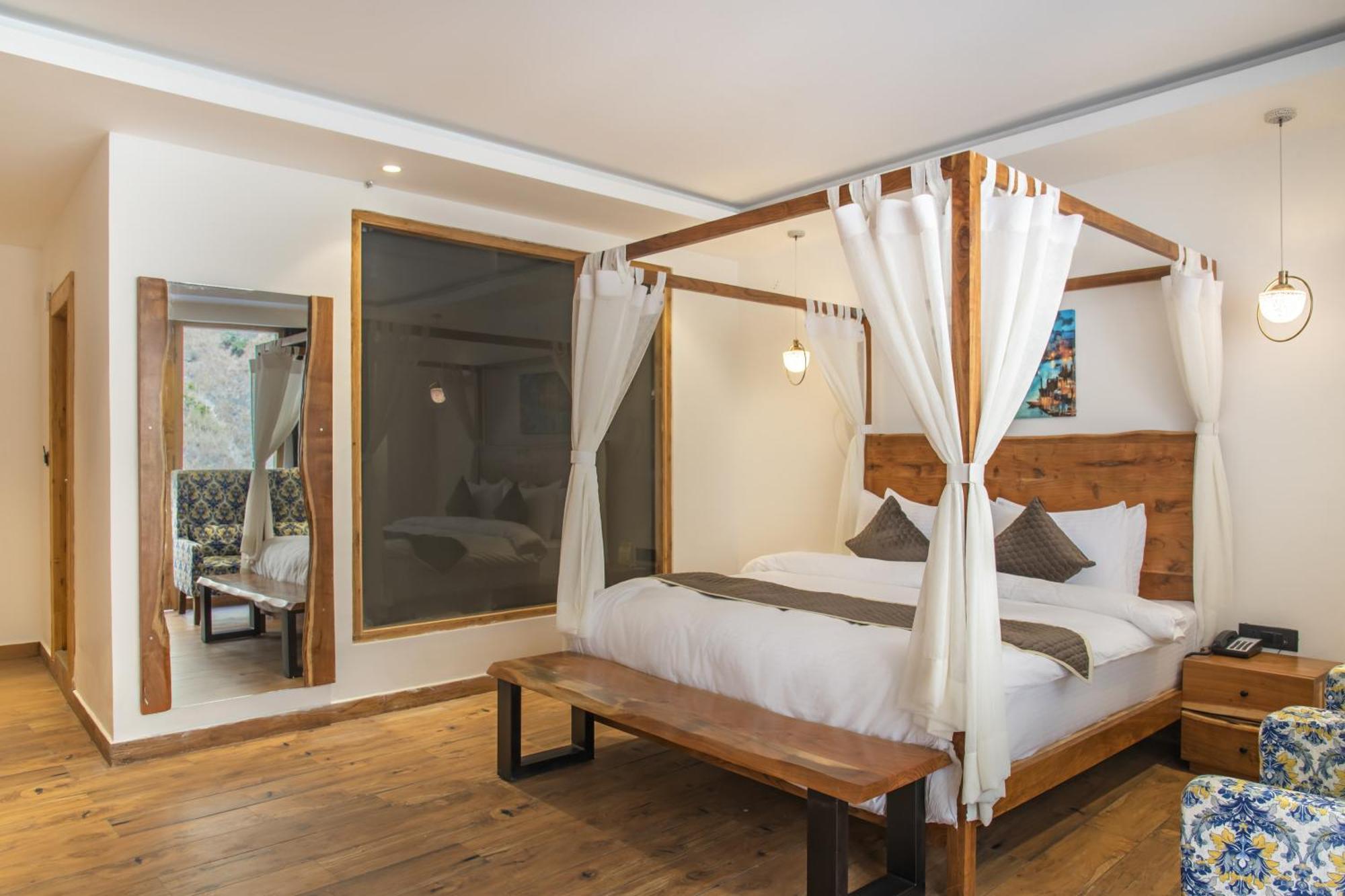 Echor Palm Bliss Riverside Resort & Spa Kasol Luaran gambar
