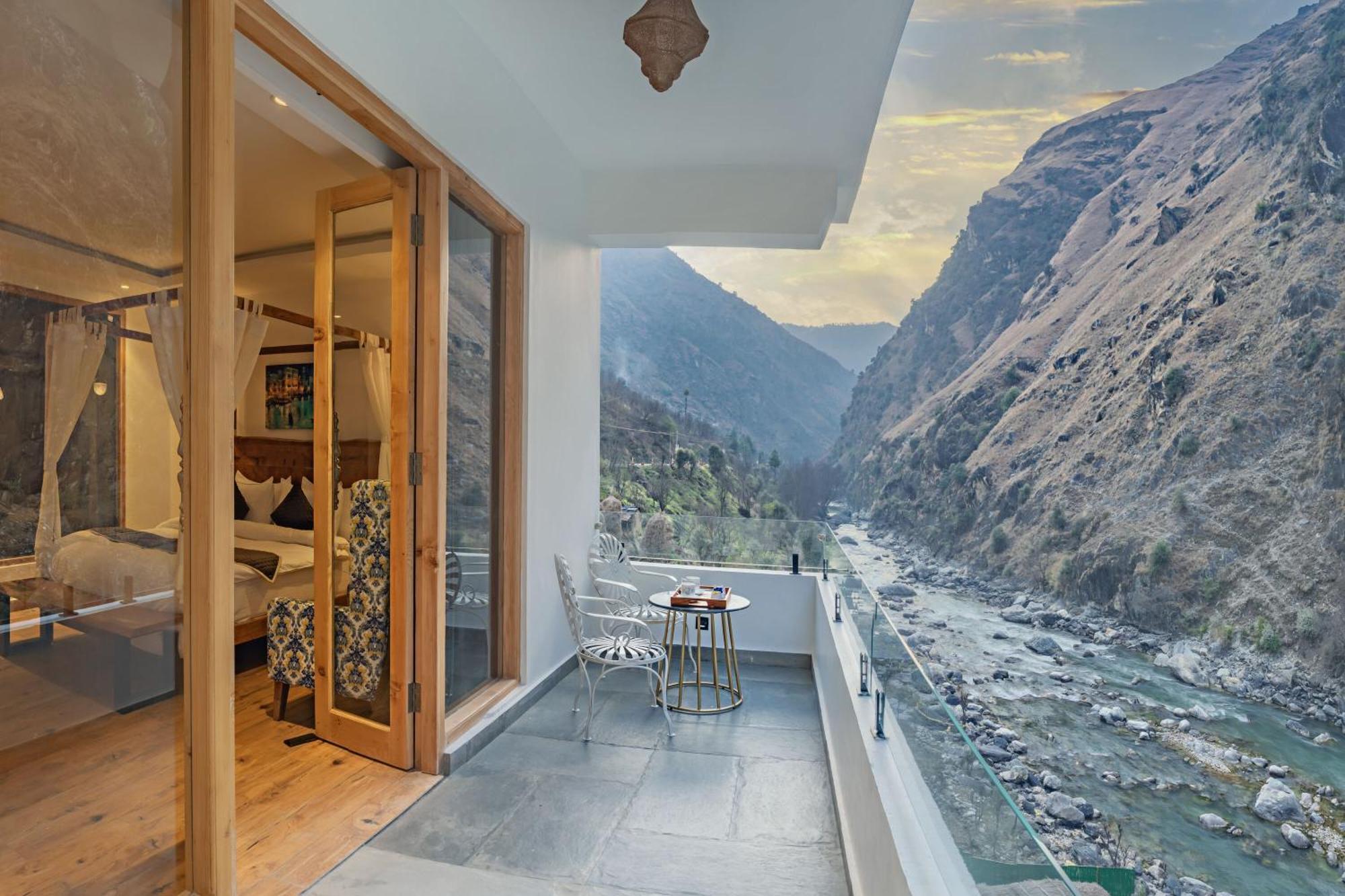 Echor Palm Bliss Riverside Resort & Spa Kasol Luaran gambar
