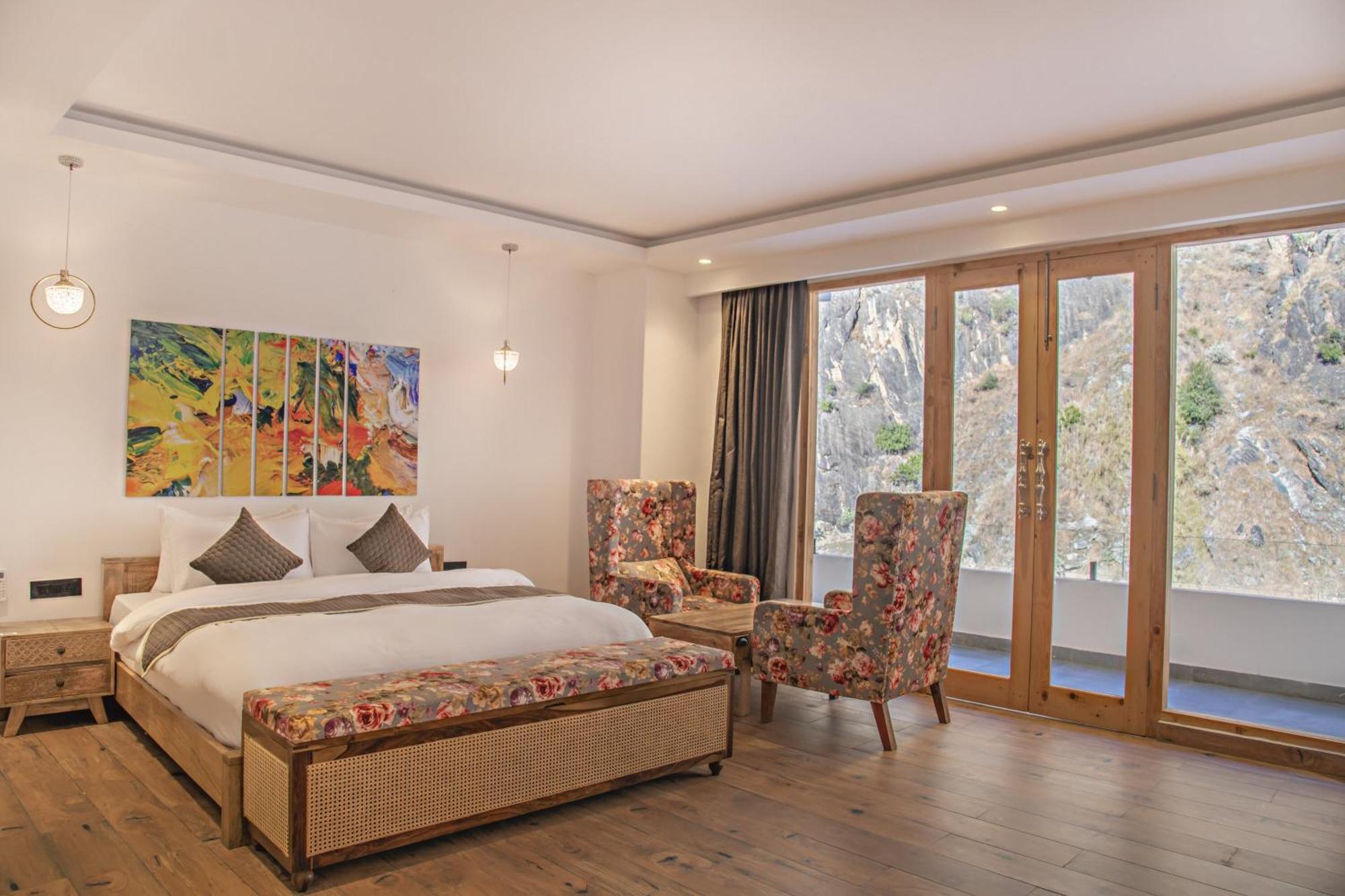 Echor Palm Bliss Riverside Resort & Spa Kasol Luaran gambar