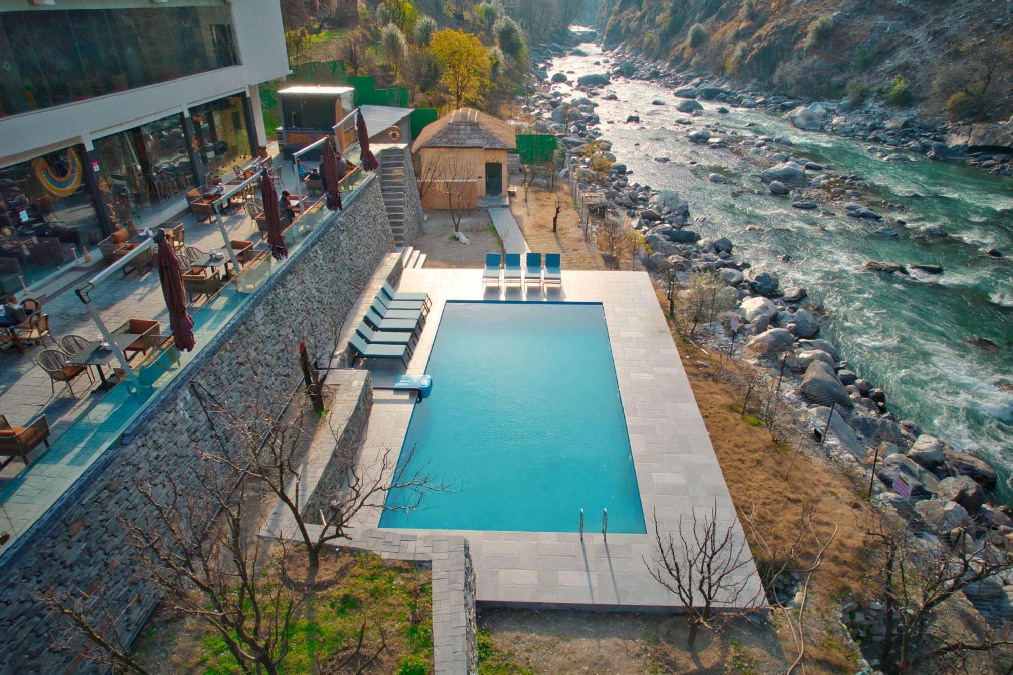 Echor Palm Bliss Riverside Resort & Spa Kasol Luaran gambar