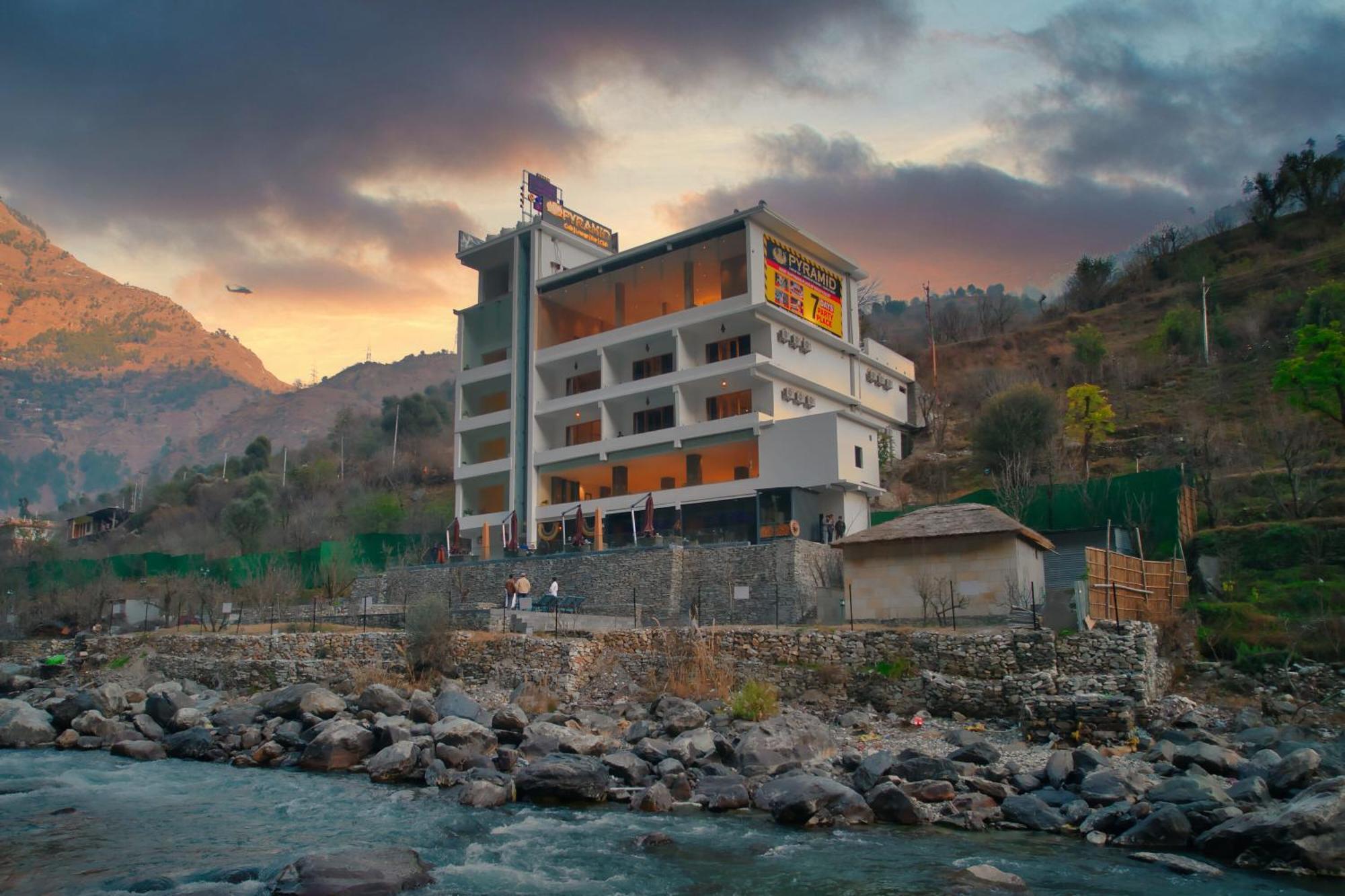 Echor Palm Bliss Riverside Resort & Spa Kasol Luaran gambar
