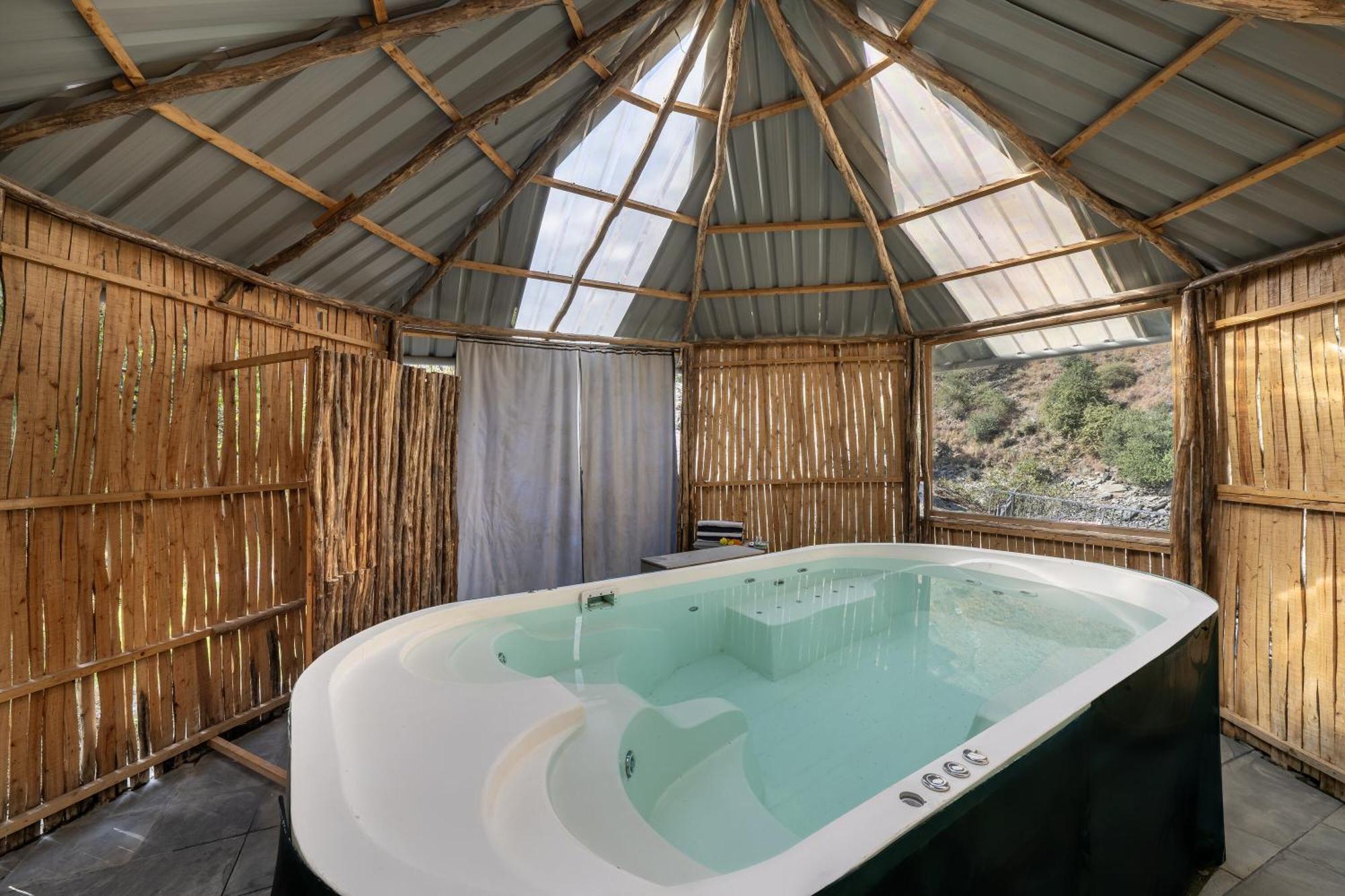 Echor Palm Bliss Riverside Resort & Spa Kasol Luaran gambar